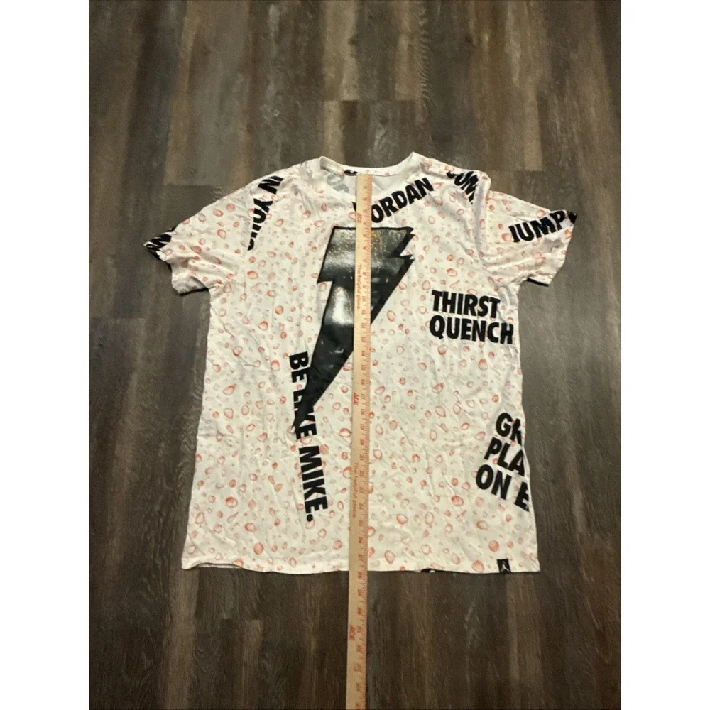 Nike Air Jordan Gatorade Be Like Mike Basketball All Over Print Shirt Men's XL
